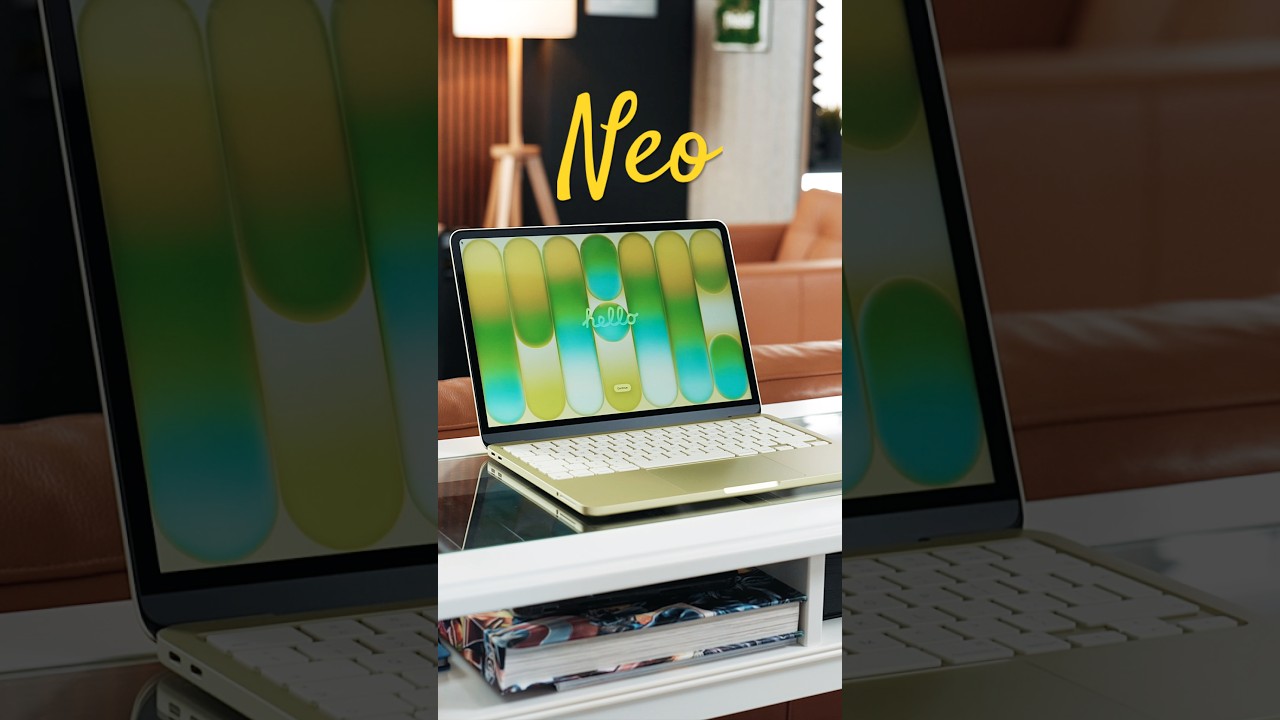 MacBook Neo Citrus 🍋 Unboxing