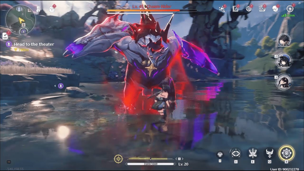 Wuthering Waves: Chasm Rider Boss Fight - YouTube