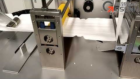 Gosunm KF94 fish mask machine for shipment