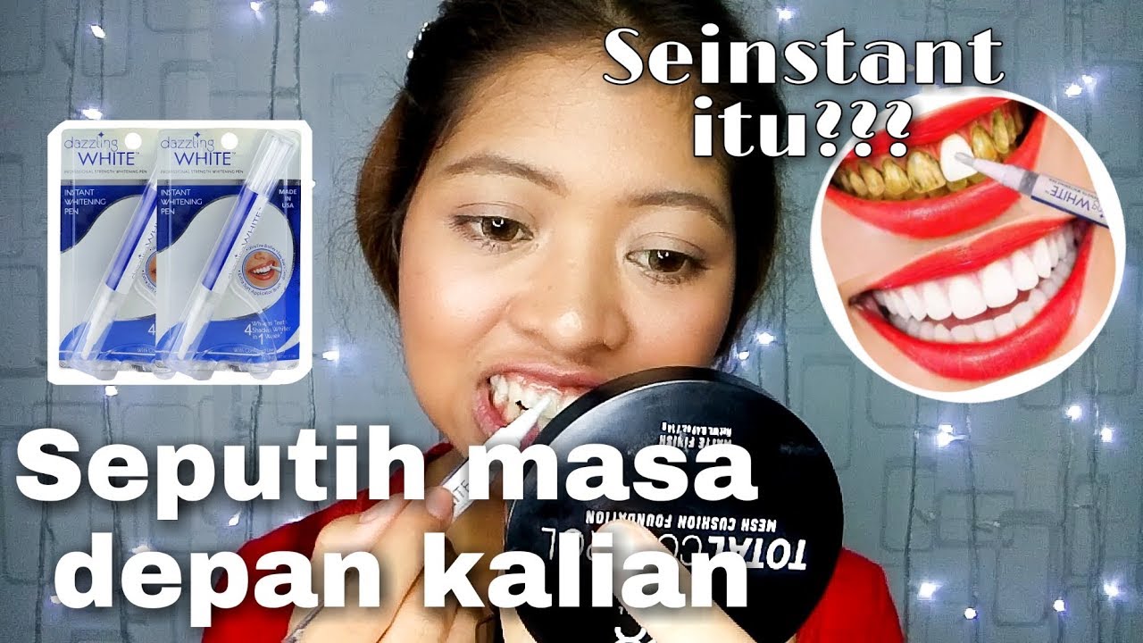 Dazzling White Membuktikan Pemutih Gigi Instant Super Hype Banget Youtube