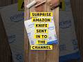 Surprise Amazon Knife Sent To Me! #knifereview #amazon