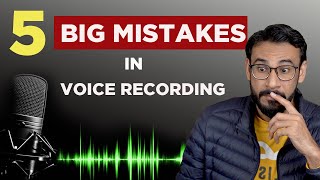 Big Mistakes in Voice Recording | How to record Audio professionally | Bol Chaal