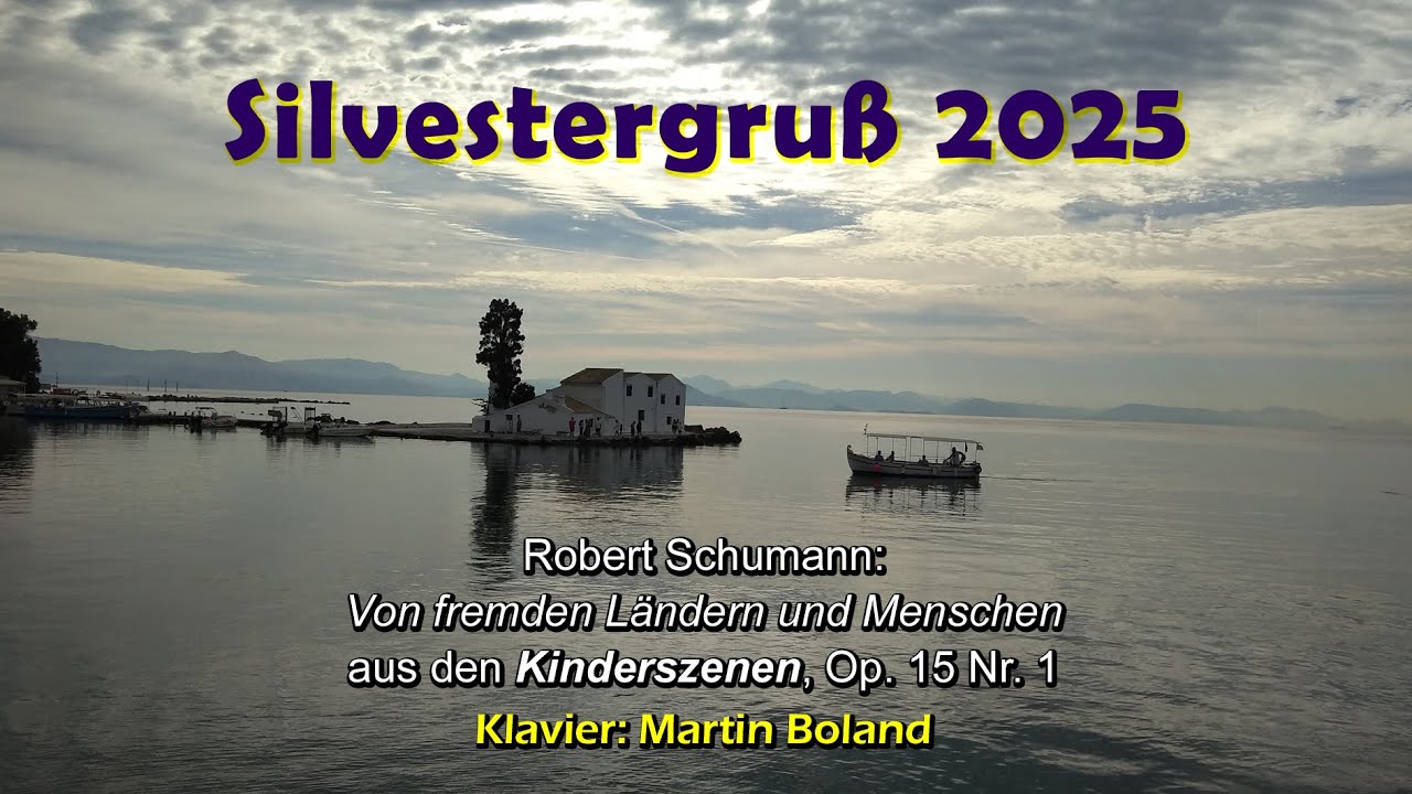 Silvestergruß 2025 mit Schumann