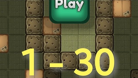 Push the box puzzle levels 1-30 walkthrough