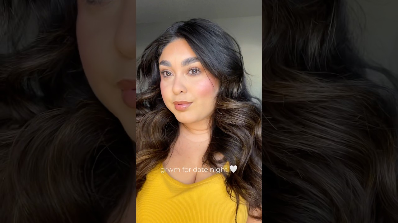 soft glam for date night 🤍 