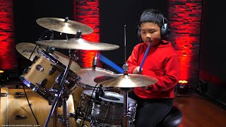 Download Lagu Wright Music School - Alan Wang - Sunflower by Post Malone - Drum Cover MP3