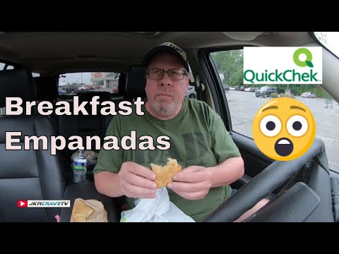 QuickChek Breakfast Empanadas Taste Test Review JKMCraveTV