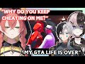 Kamito Made Uouo Sad Because He Keeps Cheating 〖Kamito, Shishido Akari, Hinano - English Sub〗