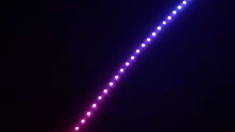 WS2812B LED-Strip - Arduino (Demo)