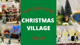 HOW I CREATED MY CHRISTMAS VILLAGE | CHRISTMAS VILLAGE | DIY CHRISTMAS VILLAGE IDEAS by Leanna's Nest 26,497 views 2 years ago 16 minutes