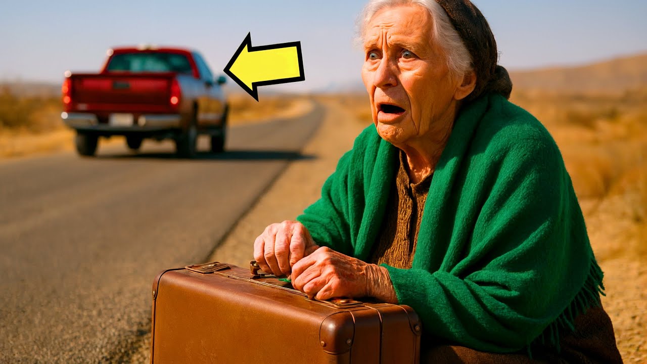امرأة مسنة تركتها ابنتها على الطريق… لكن القدر حولها إلى مليونيرة