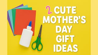 2 Mother's Day Gift Ideas With Paper / Mother's Day Gift Photo Frame/ Mother's Day Craft Ideas Easy