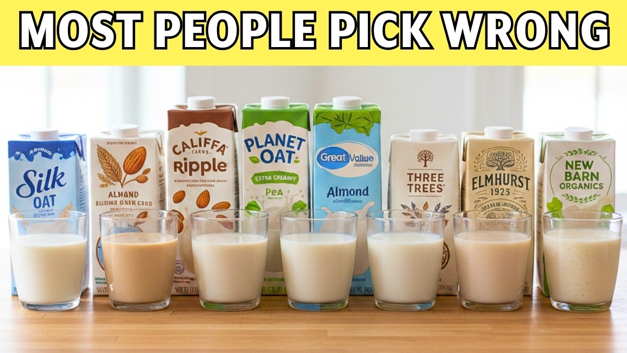 The WORST Plant-Based Milk Brands...And What To Buy Instead
