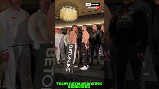 WILLIAM ZEPEDA VS MAXI HUGHES FINAL WEIGH IN FACE OFF