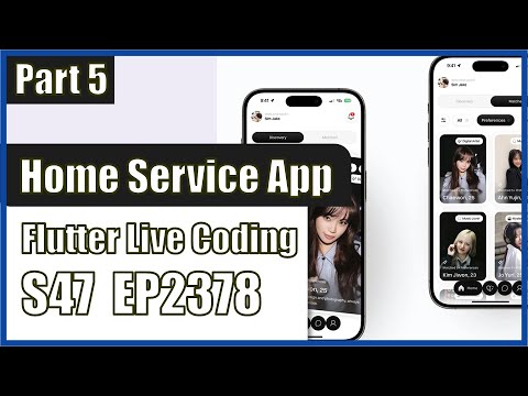 [Flutter] Flutter Live Coding EP2378 (Dating App UI Part 5) - YouTube