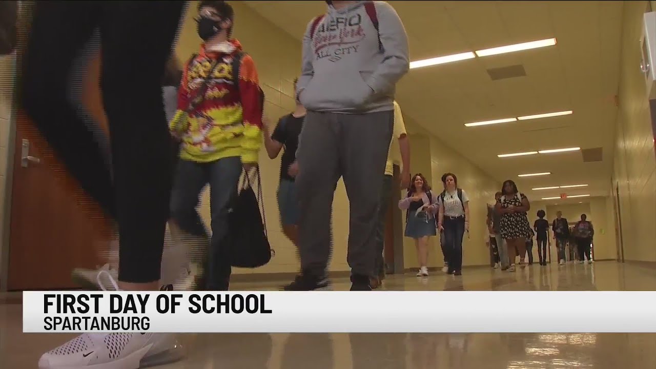 First Day of School Spartanburg District One YouTube