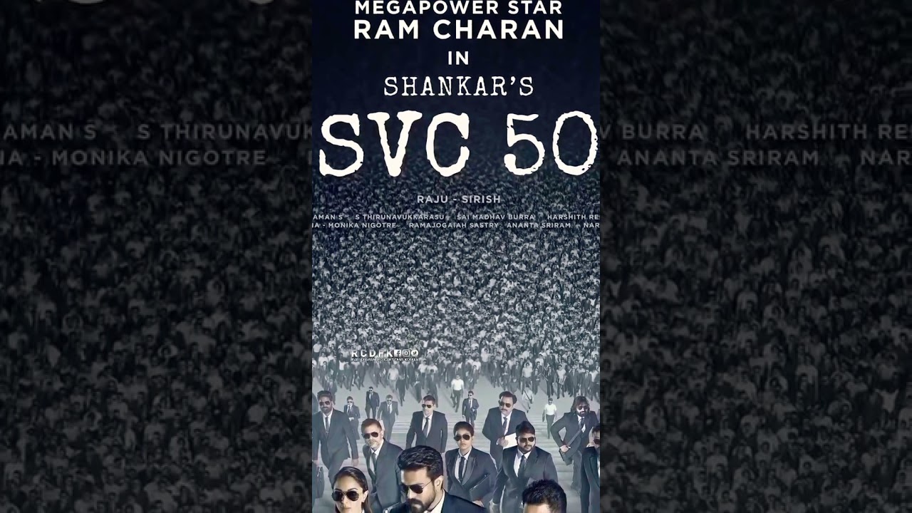Mega power star Ramcharan in 
Shankar's SVC 50 
 