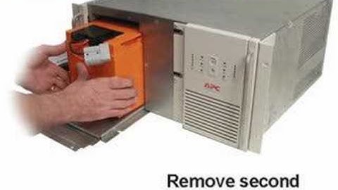 APC RBC11 UPS Battery Installation video