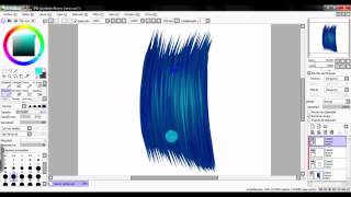 °✧☆ How I paint hair on Paintool SAI / Tutorial ☆✧°