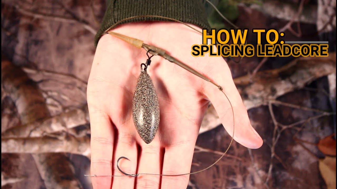 **HOW TO** Splice Leadcore and Make a Simple Clip Rig Carp Fishing