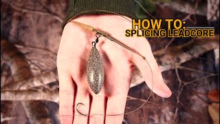 **HOW TO** Splice Leadcore and Make a Simple Clip Rig | Carp Fishing