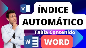 Cómo Crear un Índice Automático en WORD Fácilmente📜👌