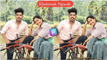 Khatarnak Nawab Rashmika Mandan Photo Editing | Khatarnak Nawab Khatarnak | Celebrity Photo Editing