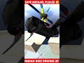Michael falling from the building in ibd3d#indianbikedriving3d #ibd3d #getthecheatcode #gta