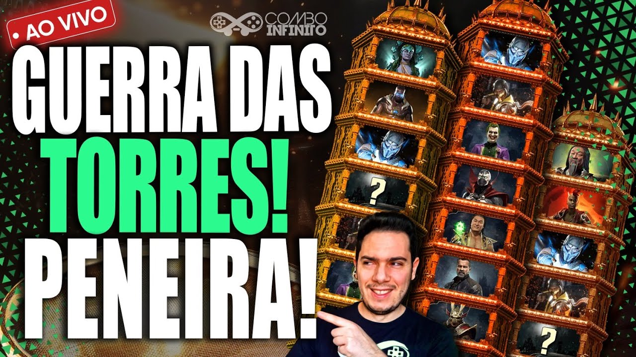 MK11 - GUERRA DAS TORRES! Semifinal Gustavo Page vs Little Chronos