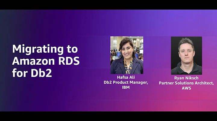 Migrating to Amazon RDS for Db2 | Amazon Web Services