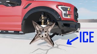Shuriken wheels provide incredible grip - beamng drive