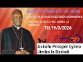 MASIFU JIONI KUELEKEA KUSIMIKWA KWA ASKOFU PROSPER LYIMO WA JIMBO TEULE LA BARIADI MASIFU JIONI KUELEKEA KUSIMIKWA KWA ASKOFU PROSPER LYIMO WA JIMBO TEULE LA BARIADI