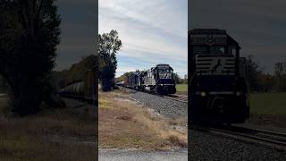 NS local V08 heads back to Richmond #train #railroad #norfolksouthern #railway #shortvideo #shorts