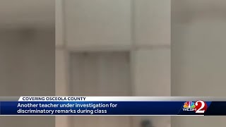 Osceola County teacher under investigation for discriminatory remarks