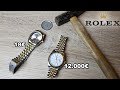 12.000€ ROLEX UHR ZERSTÖRT PRANK !!! | Kelvin und Marvin