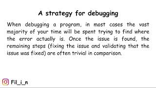 Lecture 11 Errors