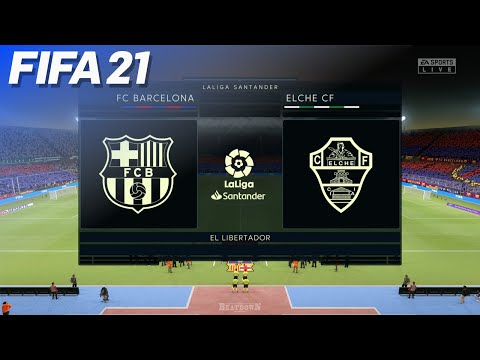 FIFA 21 - FC Barcelona Vs. Elche CF | Next-Gen On PS5
