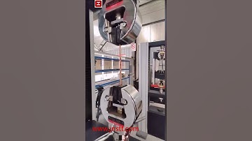 Copper sample tensile test