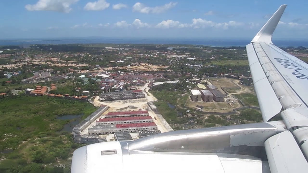 Approach & Landing in Cebu - Philippine Airlines A321 RP-C9919 - Apr 2018