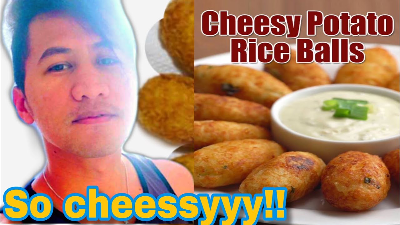 Vlog26 CHEESY POTATO RICE BALLS (EASY COOKING) I BY YLARN YouTube