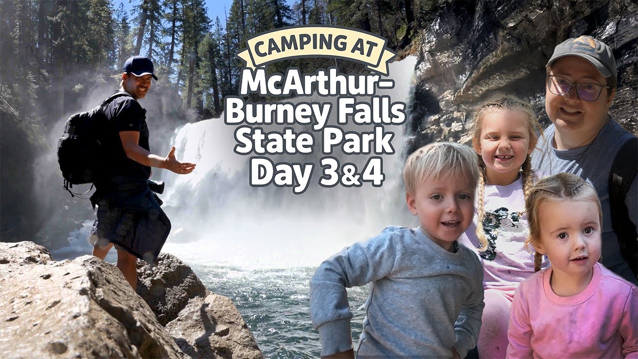 Camping At McAurthur-Burney Falls Memorial State Park a SoCal to NorCal Road Trip | Day 3 and 4