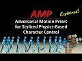 AMP: Adversarial Motion Priors for Stylized Physics-Based Character Control (Paper Explained)