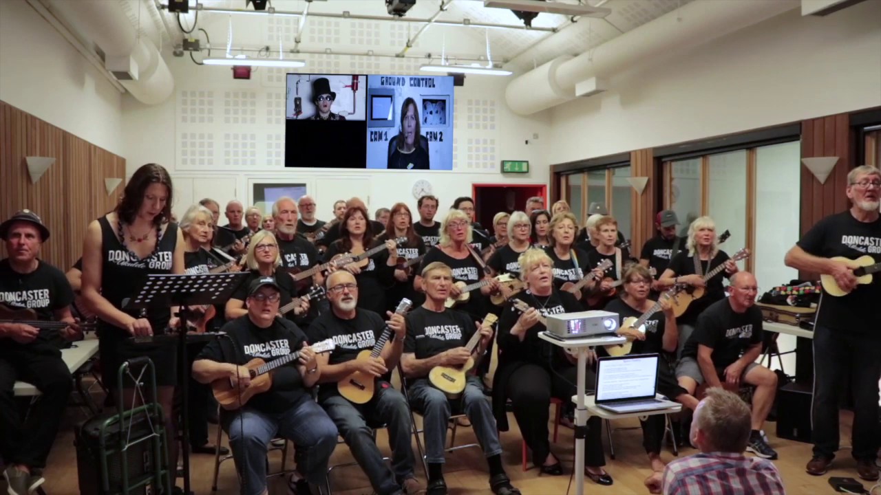 Doncaster Ukulele Group presents 'Space Oddity'! YouTube