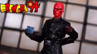 Marvel Legends RED SKULL Disney Plus Khonshu BAF Wave Figure Review
