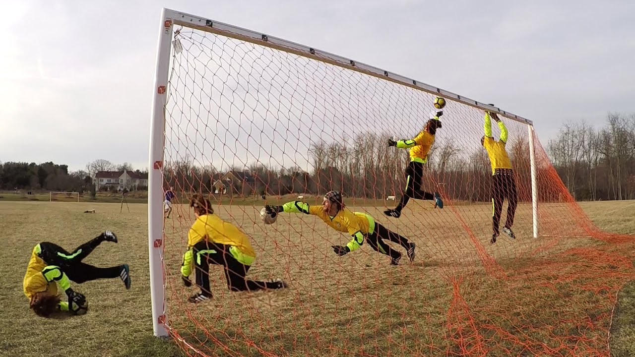 GOALKEEPER CHALLENGE YouTube