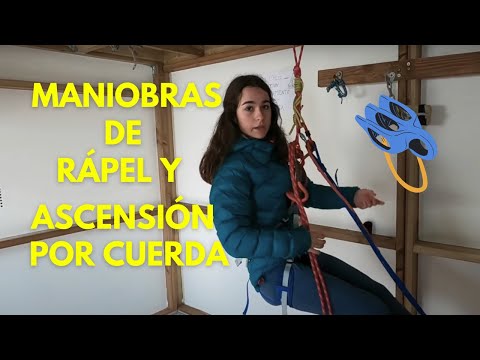 APRENDE a RAPELAR y ASCENDER por la CUERDA, CON EL NUDO MACHARD