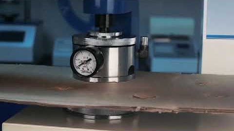 Video of DRK109 Bursting Strength Tester