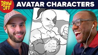 Animator vs. Cartoonist Draw Avatar TLA Characters From Memory • DrawOff