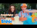 Blippi Does Fizzy Science Experiments with a Real Aerospace Engineer | How Does It Work?