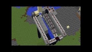 How to cannon through water walls Minecraft tnt cannon simple sand stacker